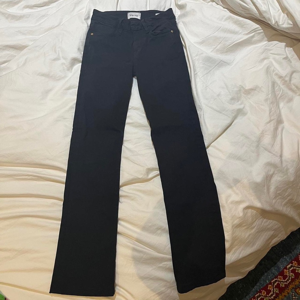 frame le mini boot jeans